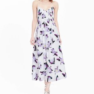 Banana Republic Floral midi dress